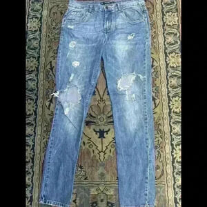 Zara Trafaluc Distressed Denim Jeans - Size 06